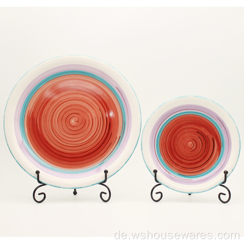 Neues Design Customized Colored Decal Dinner Set